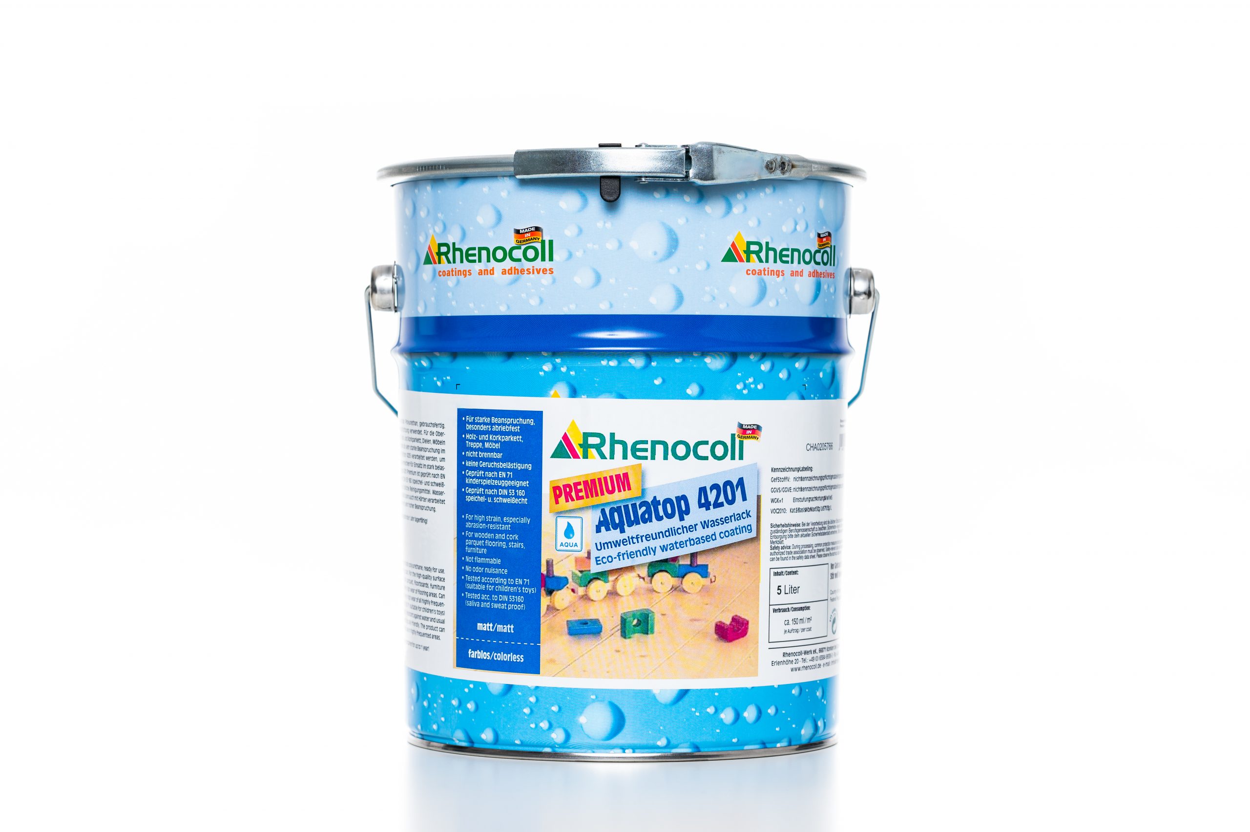 Rhenocoll Aquatop 4201 Premium-Rhenocoll Indoor IW 47.1 dažai-vbh-lithuania-rhenocoll-atstovai-lietuvoje-greitai-dziunantys-dazai-vandens-pagrindu